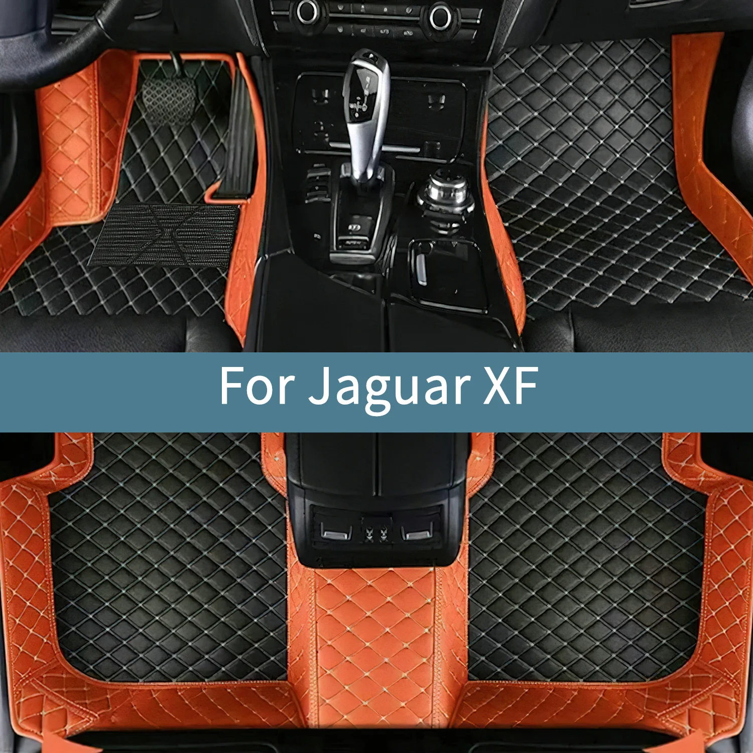 

Car Floor Mats For Jaguar XF 2015 2016 2017 2018 2019 2020 Waterproof Full Set Floor Mats For Cars Accessories
