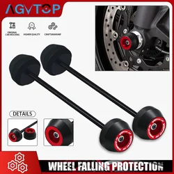 NEW Accessories For R3 YZFR3 2015-2024 Motorcycle Front & Rear Wheel Fork Axle Sliders Crash Pad Wheel Falling Protector r3