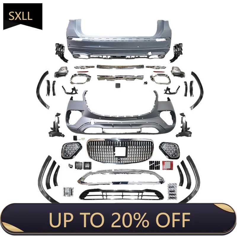 

SXLL X167 21-24 GLS 400 450 4MATIC Factory Hot Sale Polypropylene + ABS Material Body Kit Upgraded to 24-Year Mayb