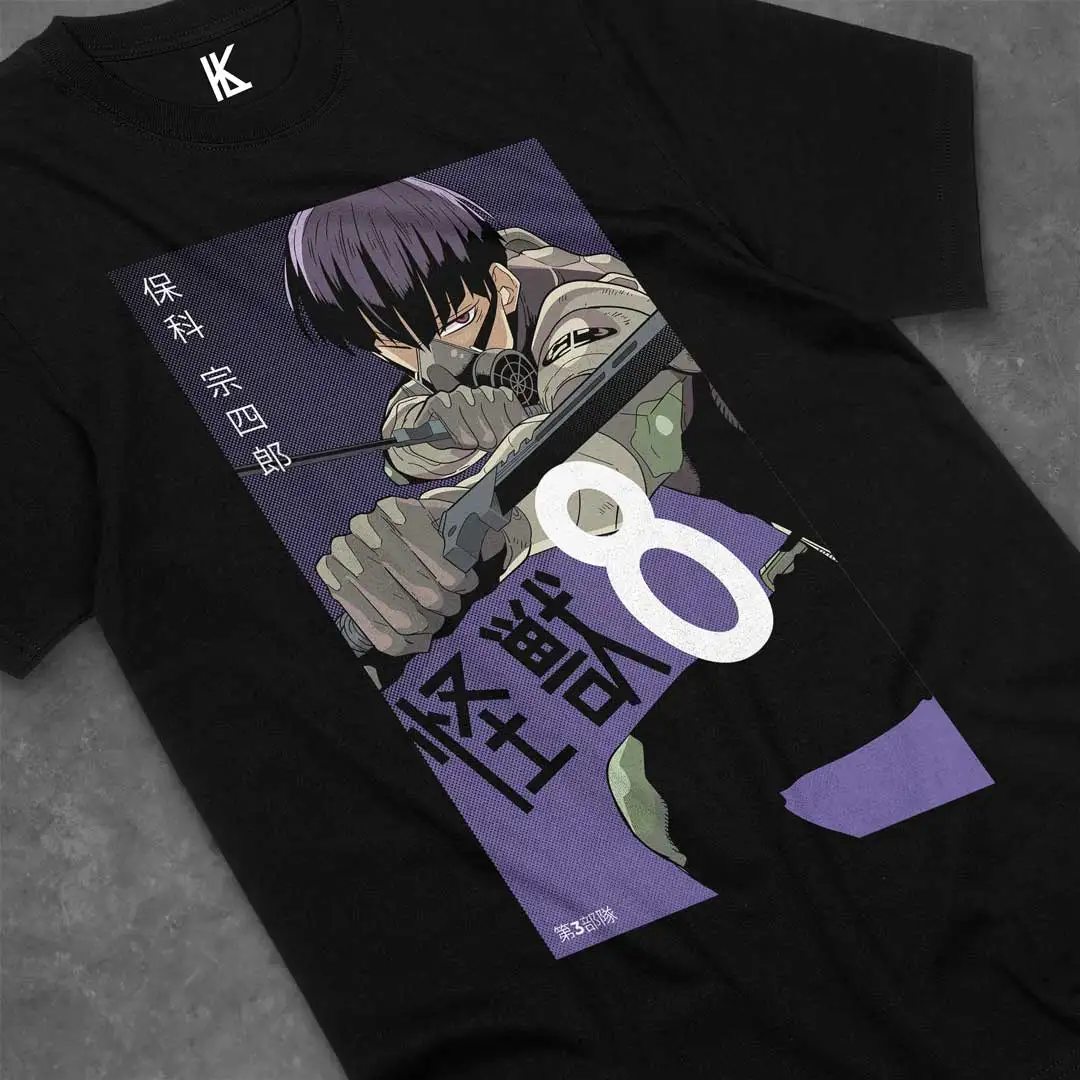 Soshiro Hoshina T-shirt Kaiju N 8 Mina Ashiro Anime Kafka Hibino Gift Shirt Cotton