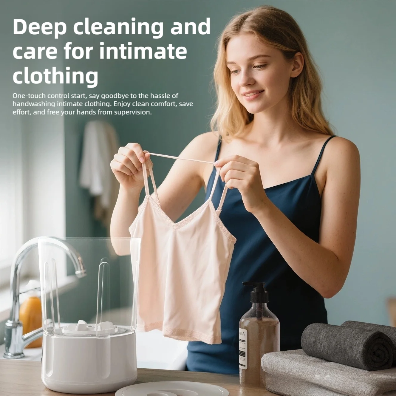 TINSOL 1.5L غسالة طاقة صغيرة USB شحن 2 سرعة تعديل للسفر الجوارب الملابس الداخلية اللاسلكي المحمولة غسل الملابس الكؤوس