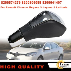 For Renault Fluence Megane 3 Laguna 3 new Gear Shift Knob 8200574279 8200806099 8200641407 Automatic 6 Forward Car Accessories
