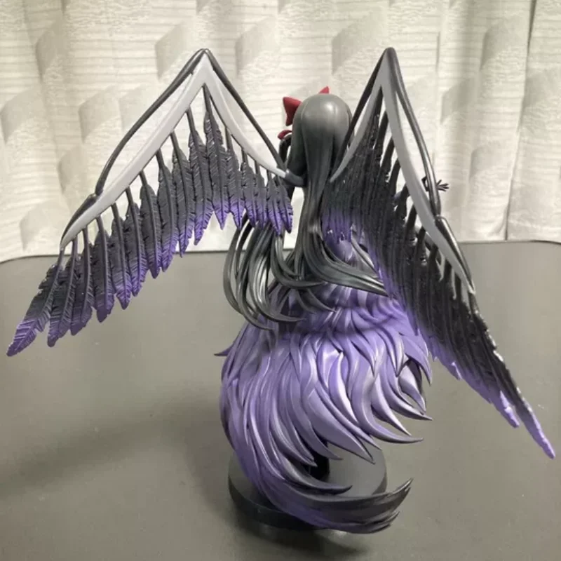 Bandai japonés chica mágica Xiao Yuan Anime ciervo ojo círculo Ángel ultimo círculo Dios diablo Xiao Meiyan modelo hecho a mano ornamento