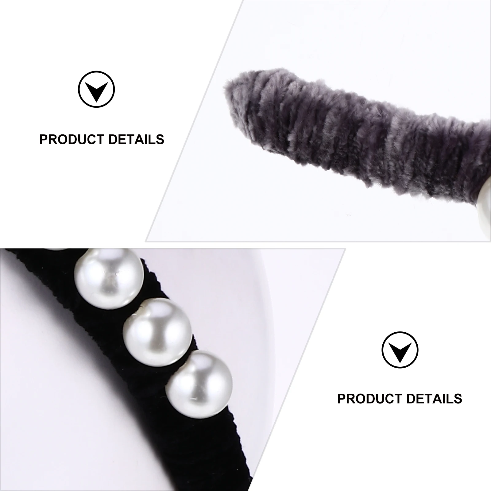 

2 шт., повязка для волос с жемчугом, стильная повязка на голову в стиле ретро с большим жемчугом, великолепные праздничные вечерние аксессуары для волос, повязка для волос для девочек и женщин