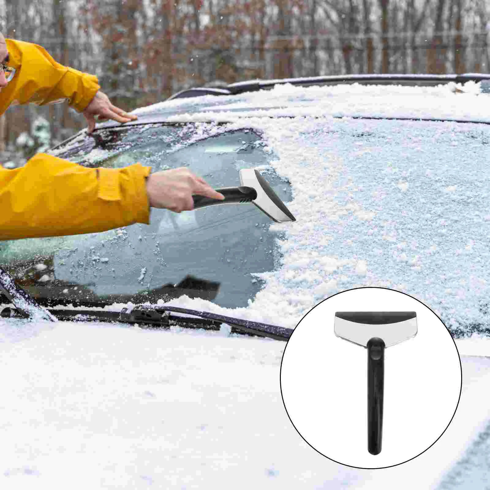 

Auto Car Vehicle Snow Ice Scraper Removal Clean Tool (Black) Car snow Auto snow Vehicle snow removal