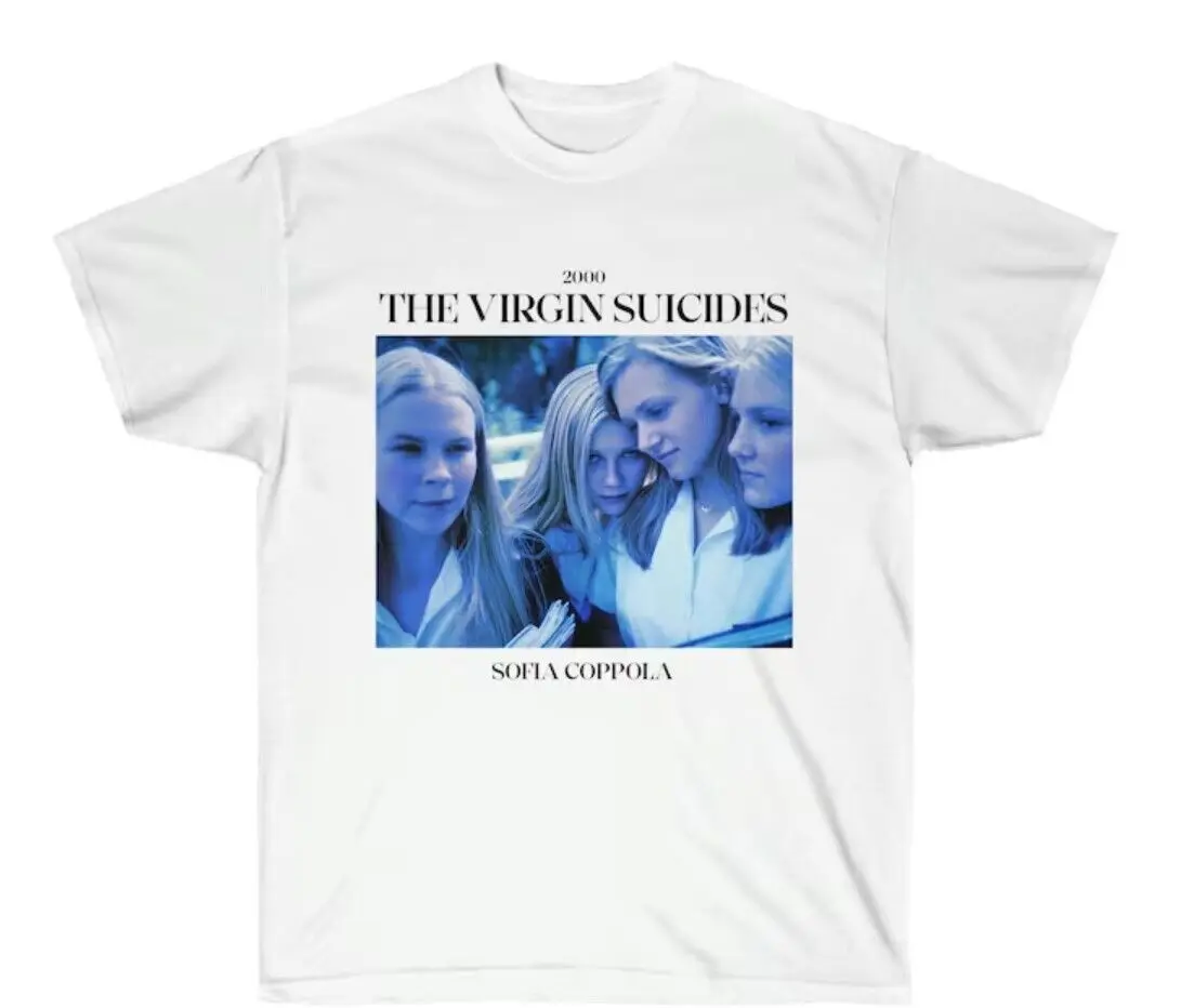 The virgin suicides book film sofia coppola director inspired T shirt TE4517 long or short sleeves