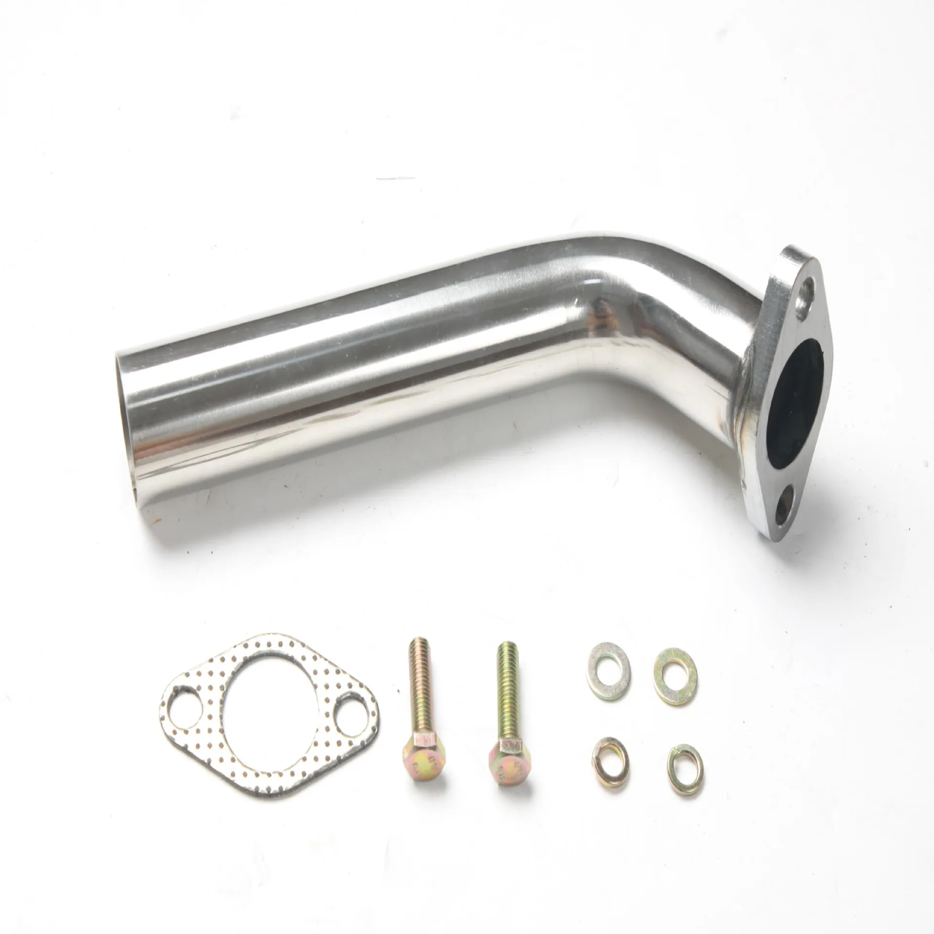 

40MM turbocharged exhaust gas bypass valve, stainless steel exhaust pipe