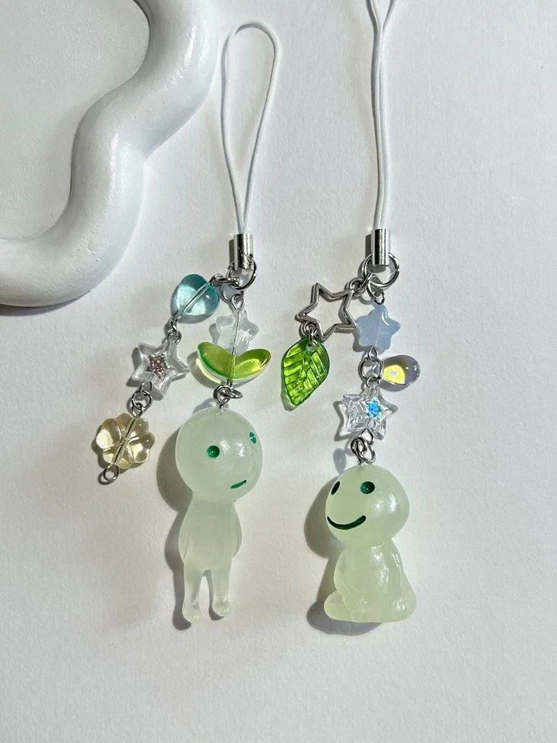 Ghost Princess Tree Elf kodama phone charms