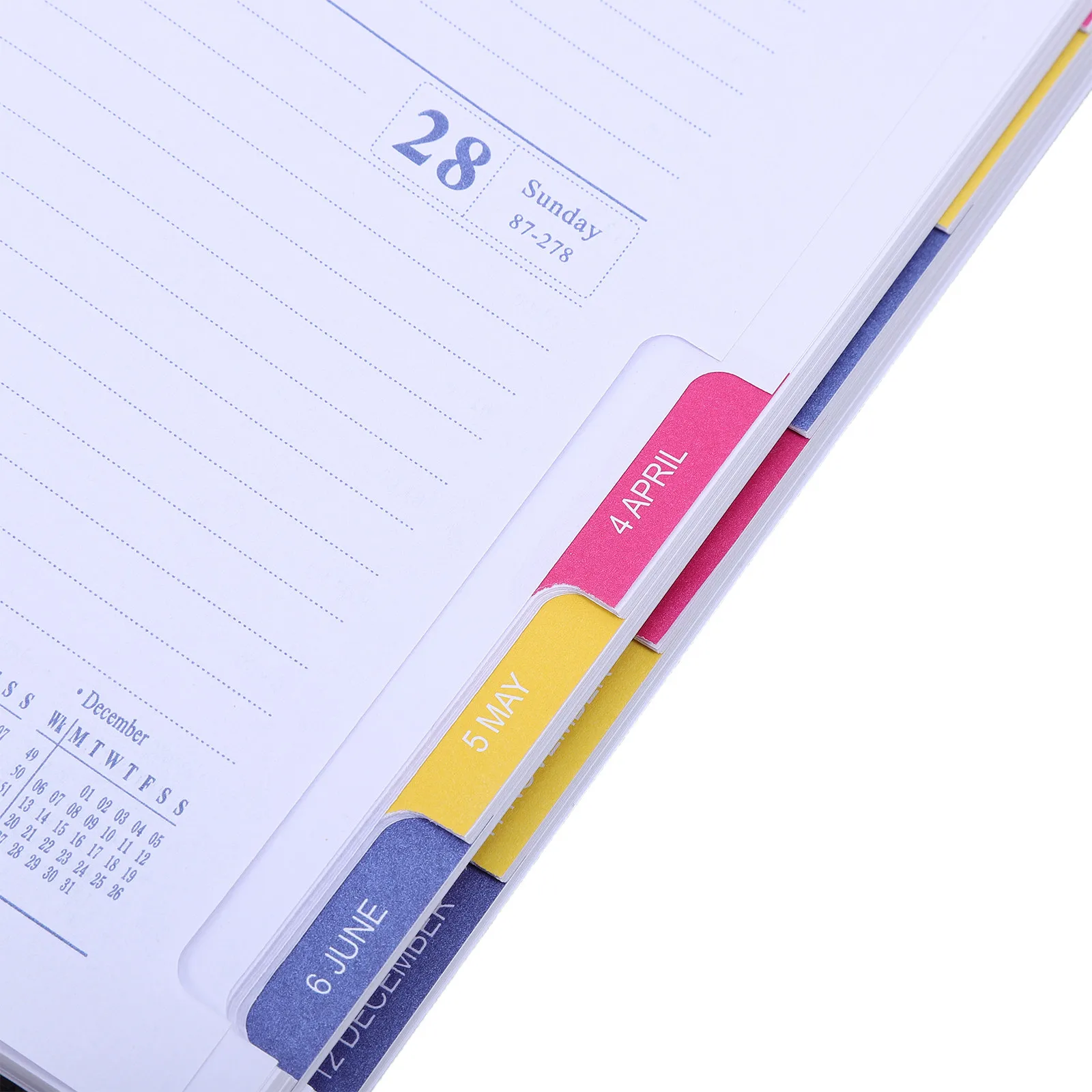 2027 Daily Planner PU Pocket Organizer Magnetic Closure Compact Business Office Schedule Productivity Goal Habit Tracker