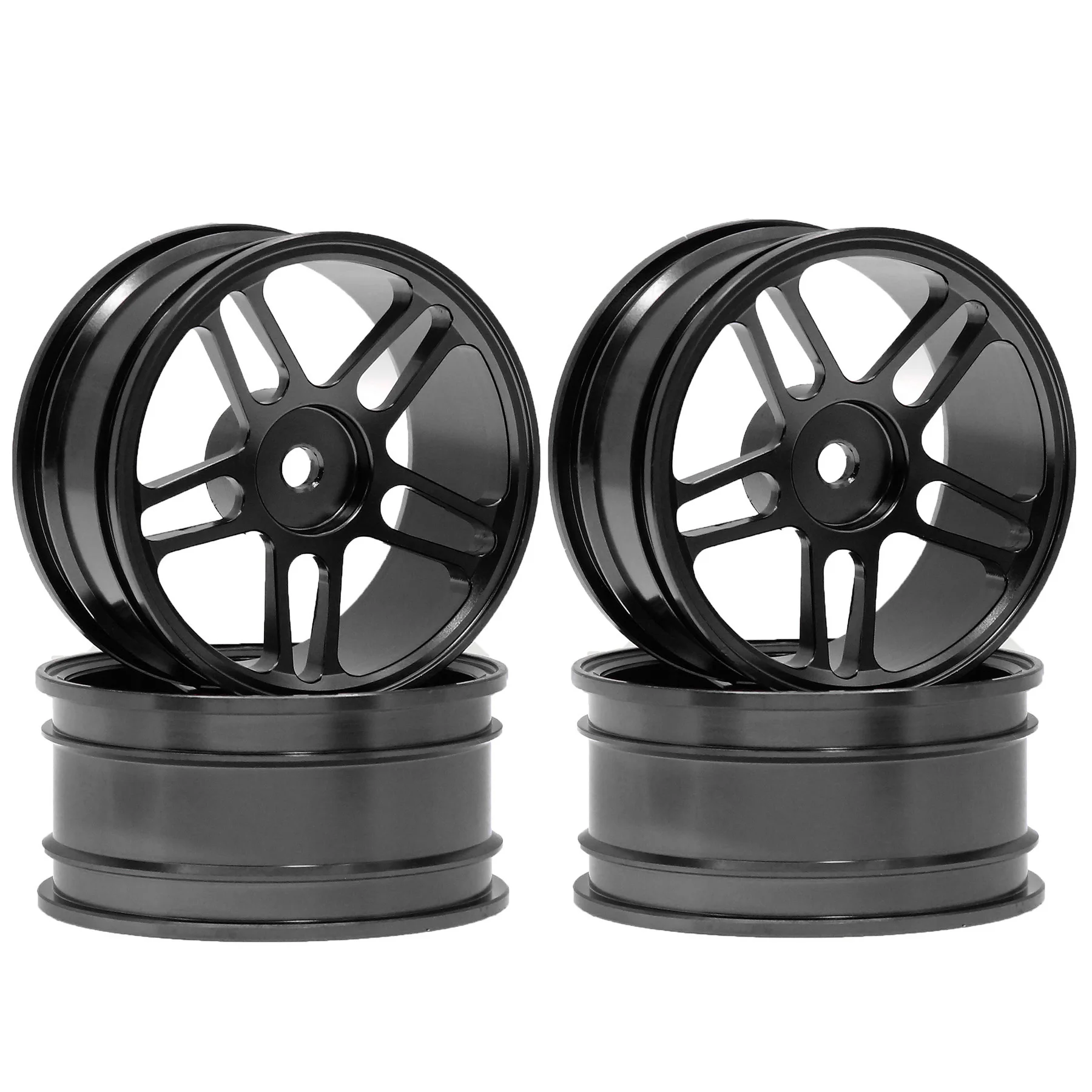 RS Red Spider 1/10 HSP 94122 94123 D4 TT02 Drift Symulowane Aluminiowe Piasty Kół YX03