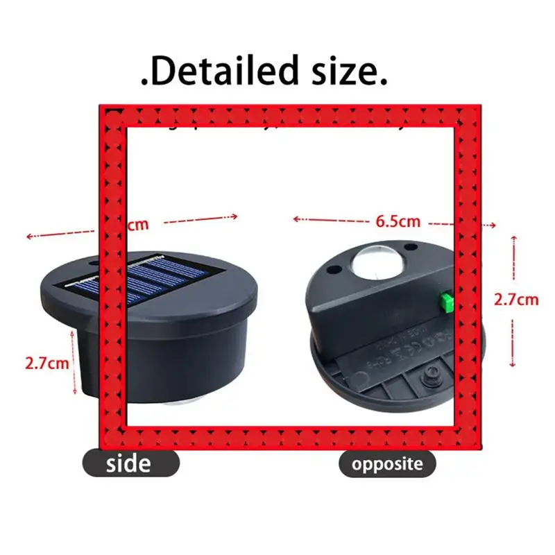 Paquete de 4 luces solares para piscina sobre el suelo, luz lateral impermeable para piscina, para piscina alrededor, cascada, escalera, valla, terraza