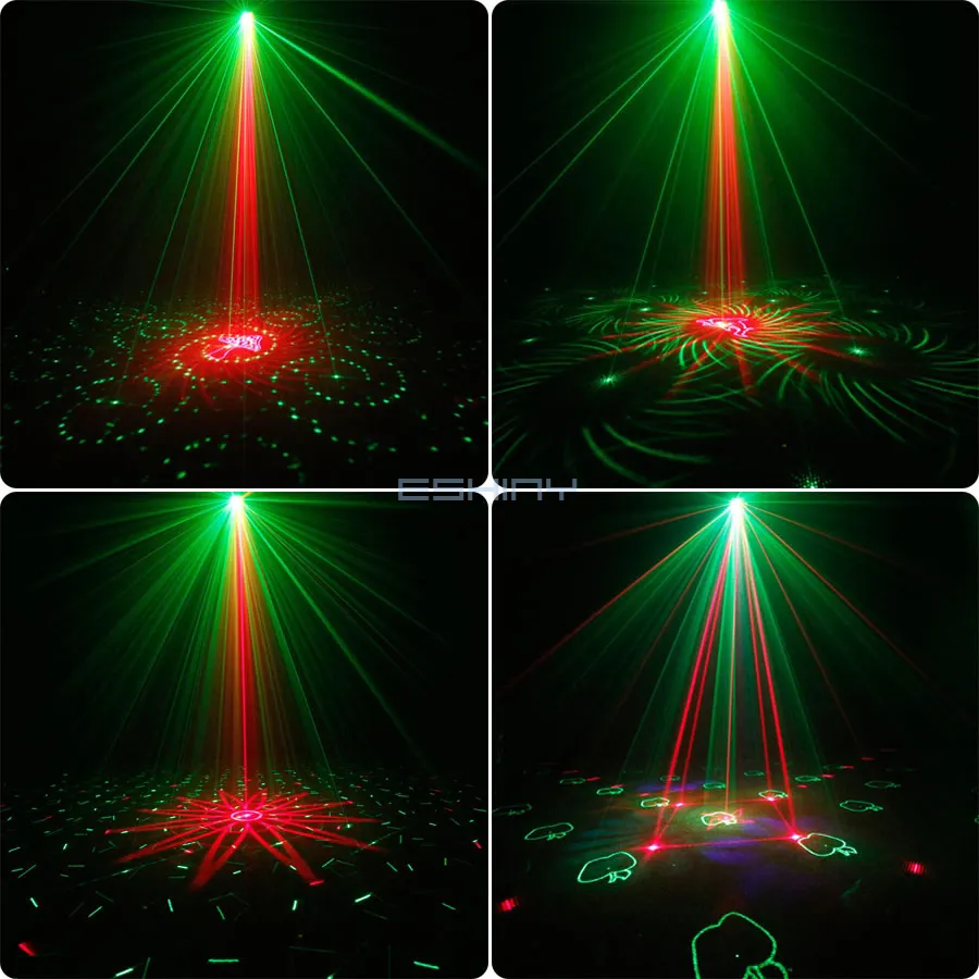 Imagem -04 - Padrões rg Projetor Laser Luz Estroboscópica Tingimento Efeito de Iluminação Palco Led Rgb dj Disco Dmx Party Lâmpada Dance 17 Eyes 4in G24n7