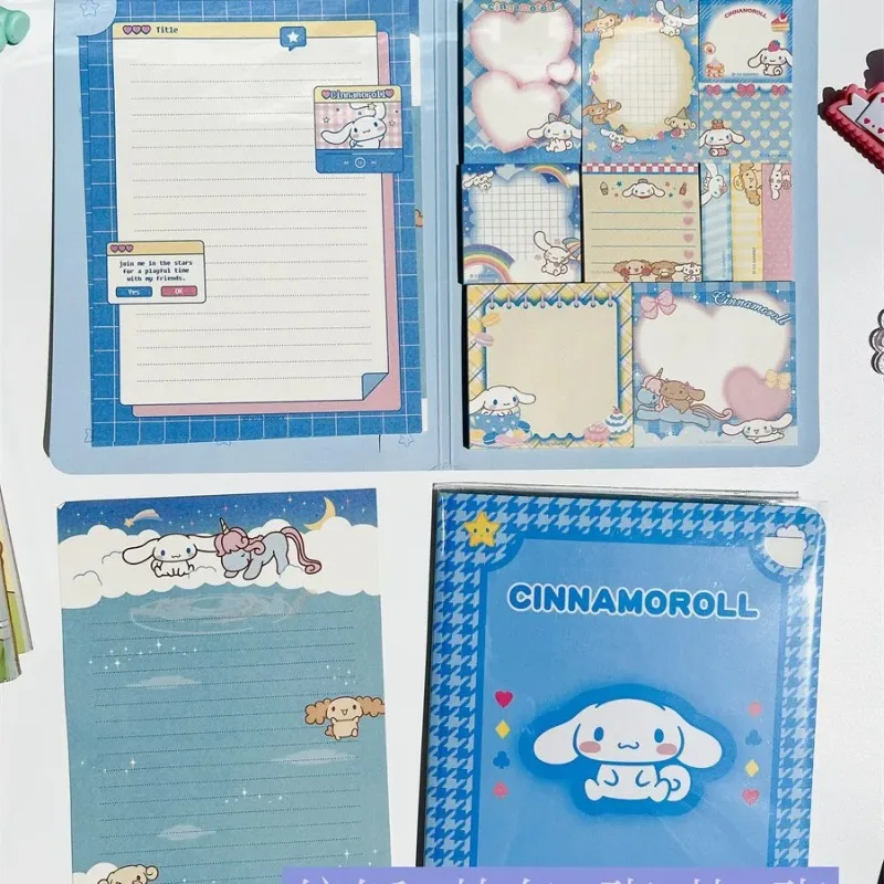 مجموعة ملصقات ساخنة جديدة لعام 2025، دفتر ملاحظات لاصق، لطيف ومريح، حساب الطالب الكرتوني، دفتر الرسائل