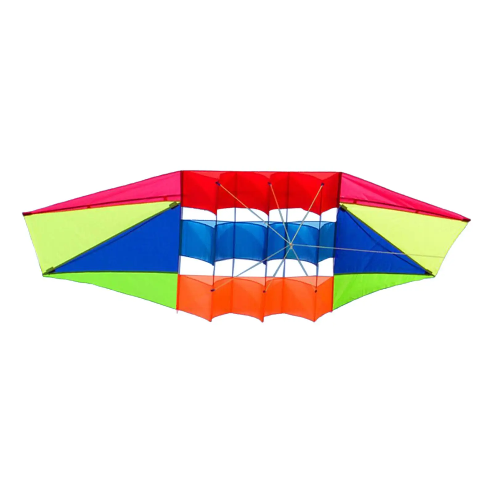 Colorful Kite Toy Outdoor Games Activities Parachute Single Line Kite Adults