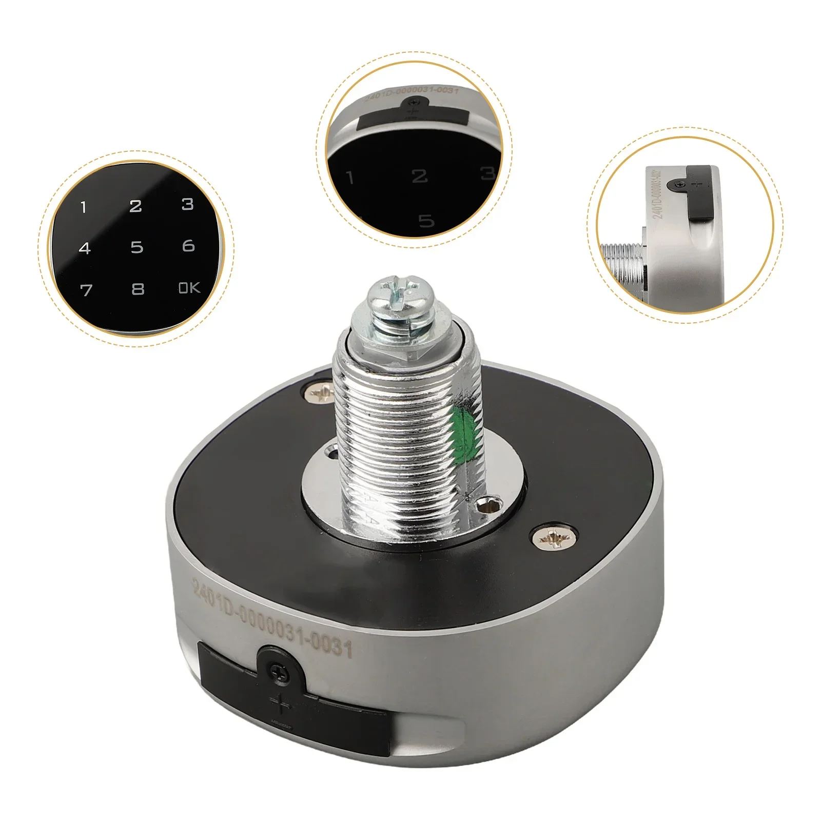 Touch Screen Digital Electronic Password Coded Lock For Cabinet Mailbox File Cabinet Tongue Locks Hardware Home Improvement