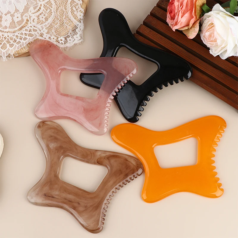 Resin Body Gua Sha Tool Cellulite Massage Tool Lymphatic Drainage Tool For Face Back Body Shaping Tools For Body Care