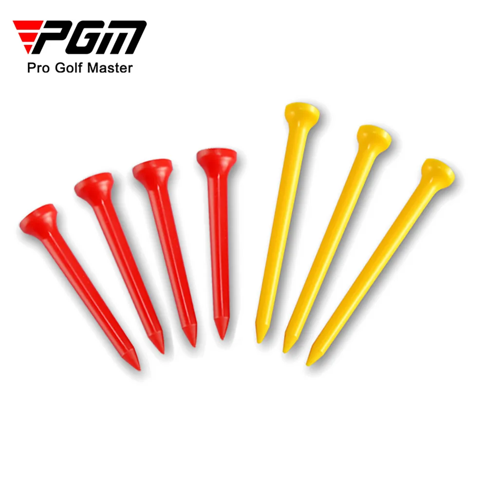 PGM 10pcs Golf Plastic Cup Shaped Ball Tee Golf  Ball Tees Qt009 36mm 54mm 70mm 83mm Random Color  Golf Accessories