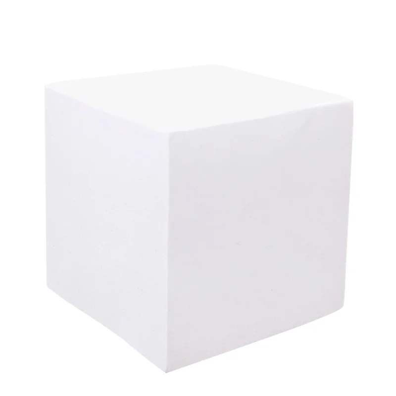 10pcs Polystyrene Foam Cube for Model Making Project Foam Block Craft Supply EVA Building Block Rubber Children Toy Educational