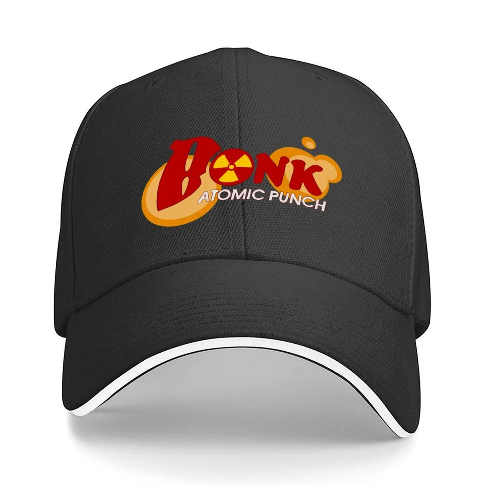 

Team Fortress 2 Bonk! Red Baseball Cap Snap Back Hat Custom Cap winter hats for men Funny hats Ladies Men's