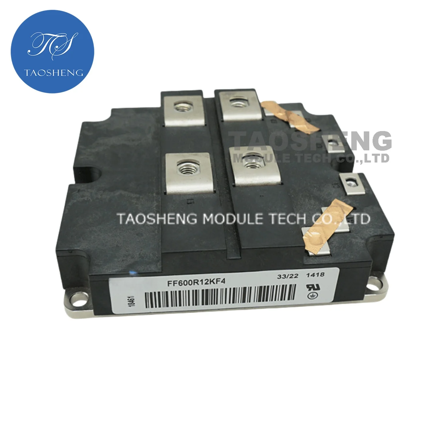 

1 шт. FF600R12KF4 600A/1200V Новый и оригинальный IGBT-модуль【TAOSHENG】 # TS145