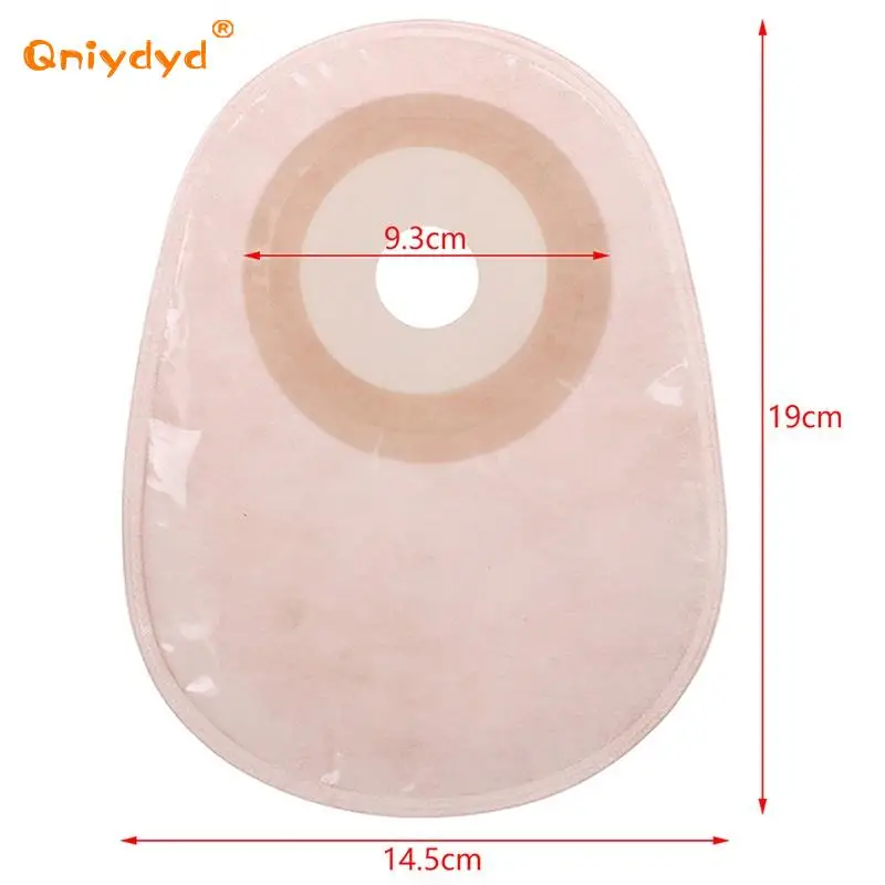 10PCS Colostomy Bag, Disposable One-piece Ostomy Bag, Closed Stool Bag, Disposable Adhesive Anorectal Stool Bag, Ostomy Care