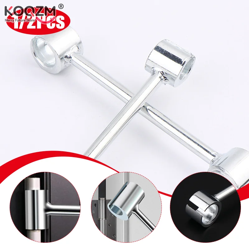 

1/2Pcs Hinges Gaps Adjusting Wrench Door Hinge Repair Tool 14-25mm Door Hinge Adjustment Hand Tool Adjustable Wrench Tool