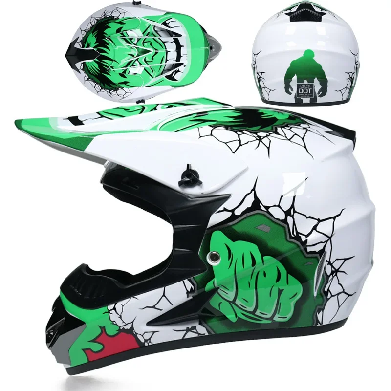 Capacete de Motocicleta Off-Road para Crianças, Bicicleta, Downhill, Am, Dh, Cross, Motocross, Casco 6