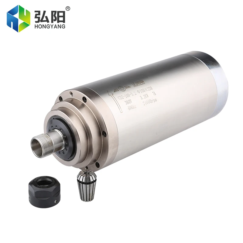 CNC Spindle 3.2kw ER20 Water-Cooled Spindle Motor 220V 380V Woodworking Spindle 4 Bearings For CNC Router Engraving Machine