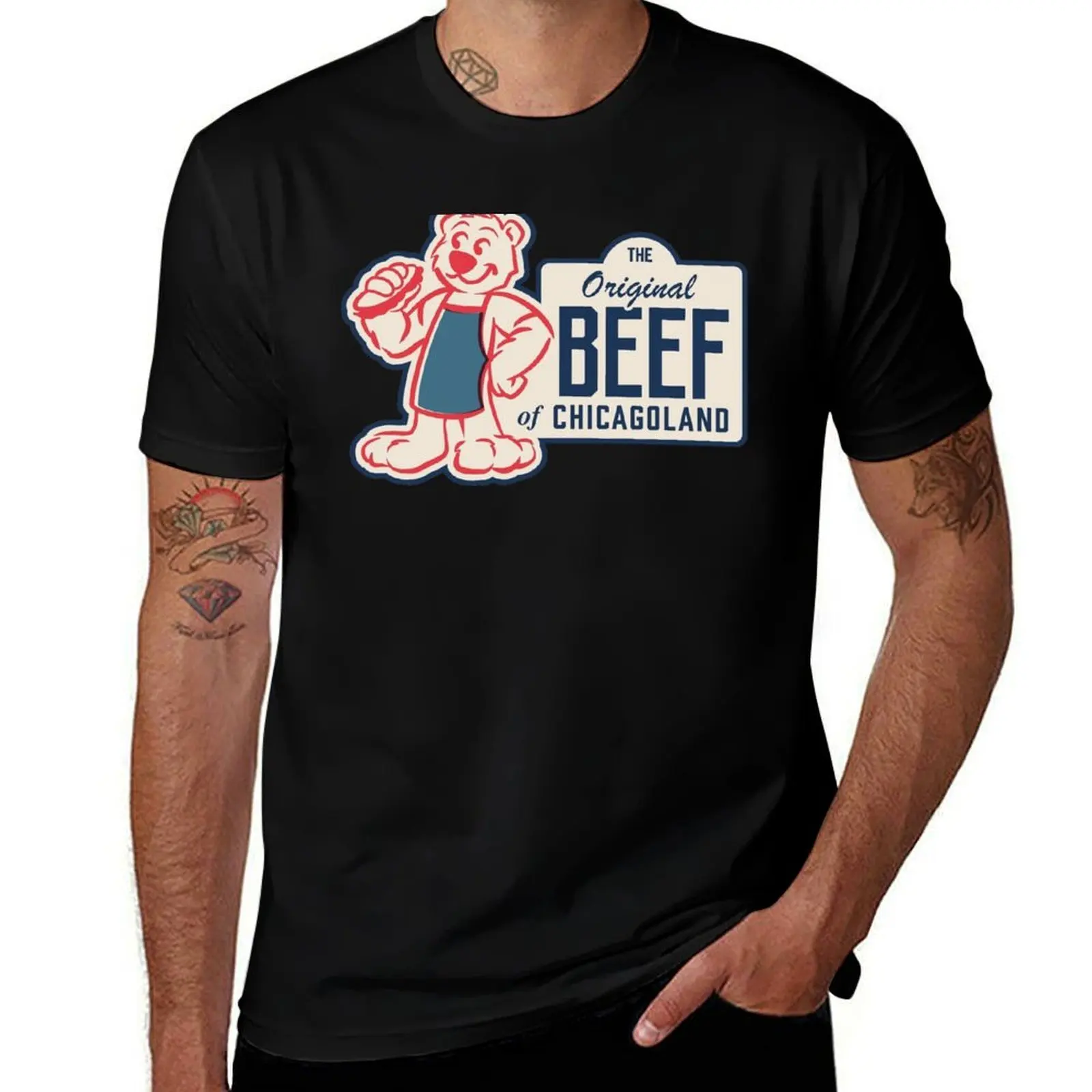 

original berf the bear / original chicago / the bear chicago T-Shirt t shirts for man pack cotton man t shirts cotton T-Shirt