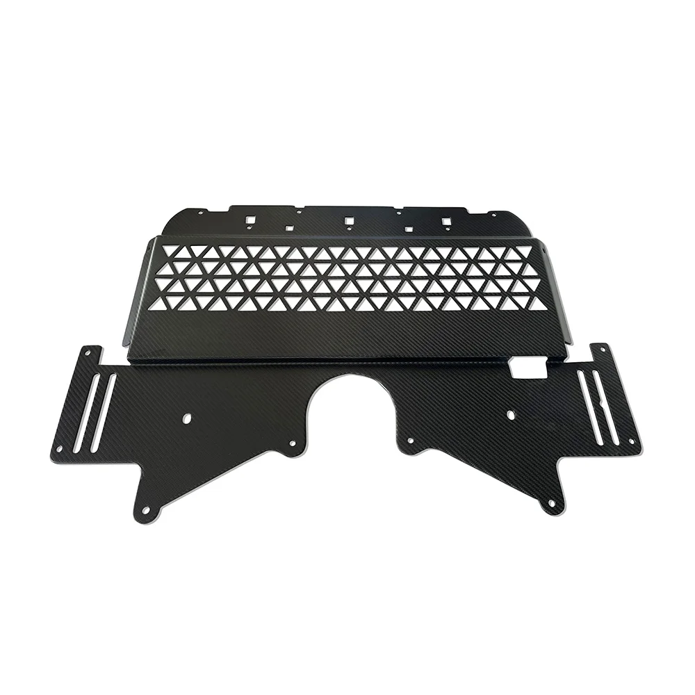 

OEM Rear Carbon Fiber Oil Cooler Skid Plate Guard Vented for M3 M4 M2 G80/G82/G83/G87 2021+