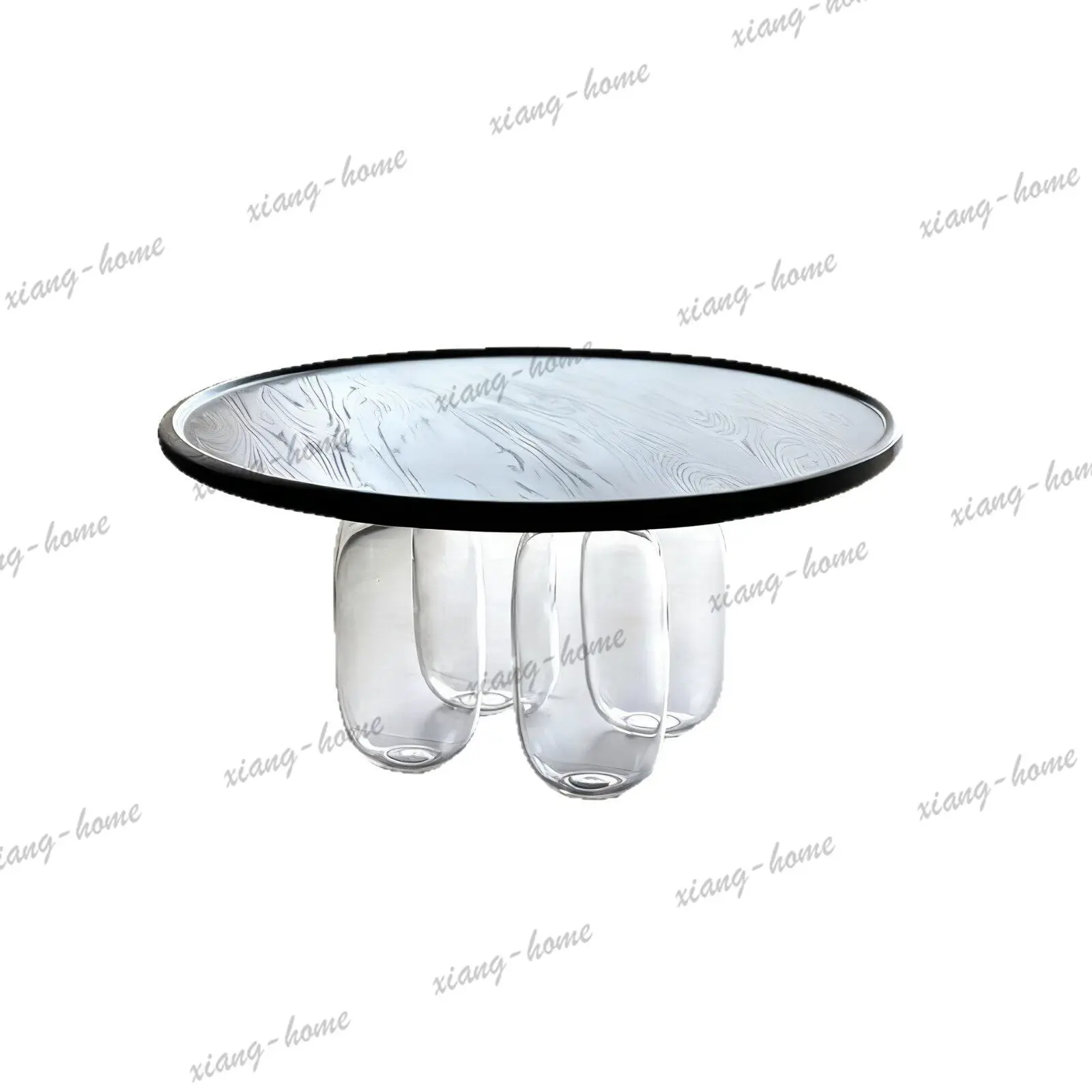 Best Sellers Glass Feet Modern Designer Creative Anti-Gravity Side Table Model Room Coffee Table