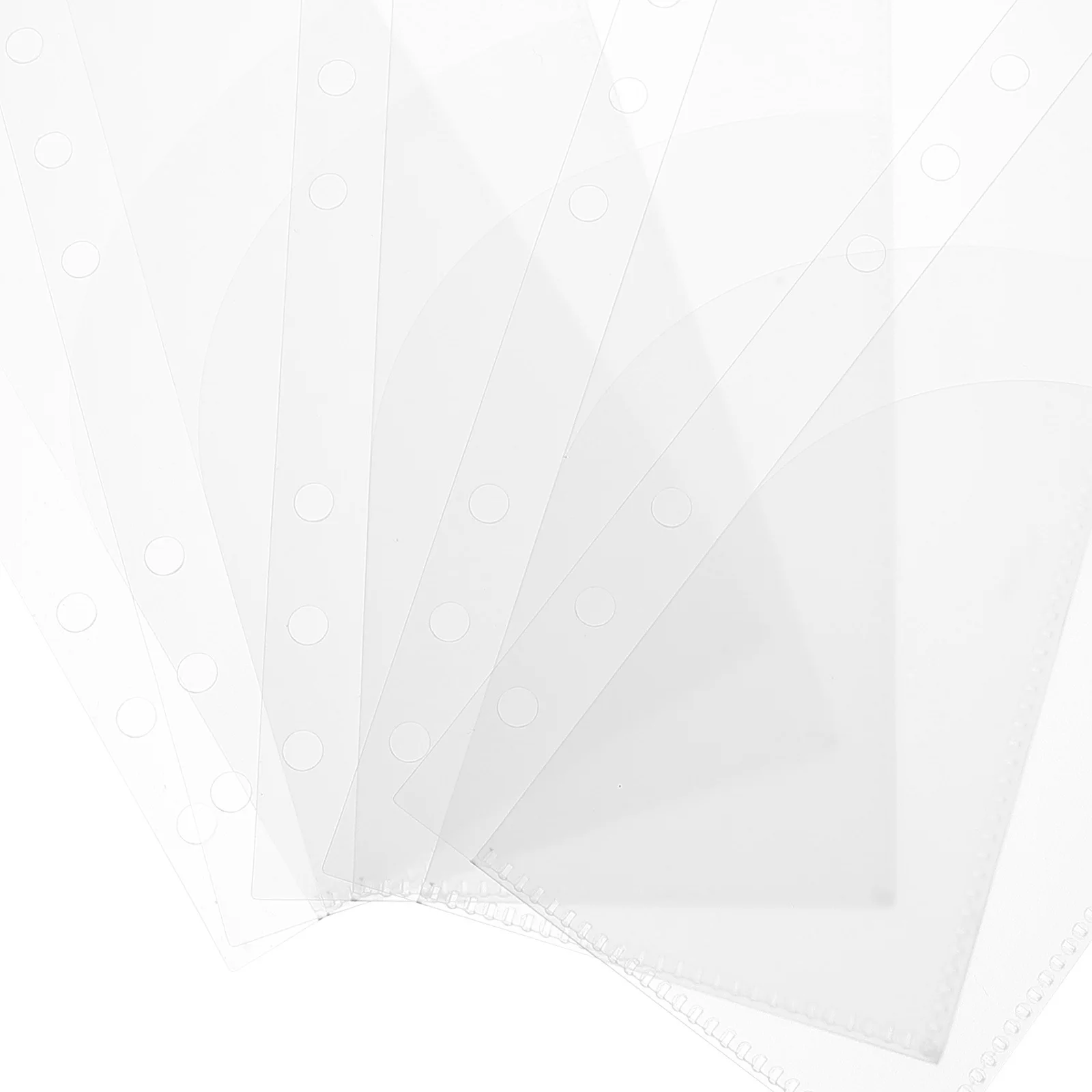 

5 шт., вставки для бюджетных книг из полипропилена, практичные многофункциональные карманы для папок для ежедневного отслеживания финансов, карманные конверты для папок формата А6