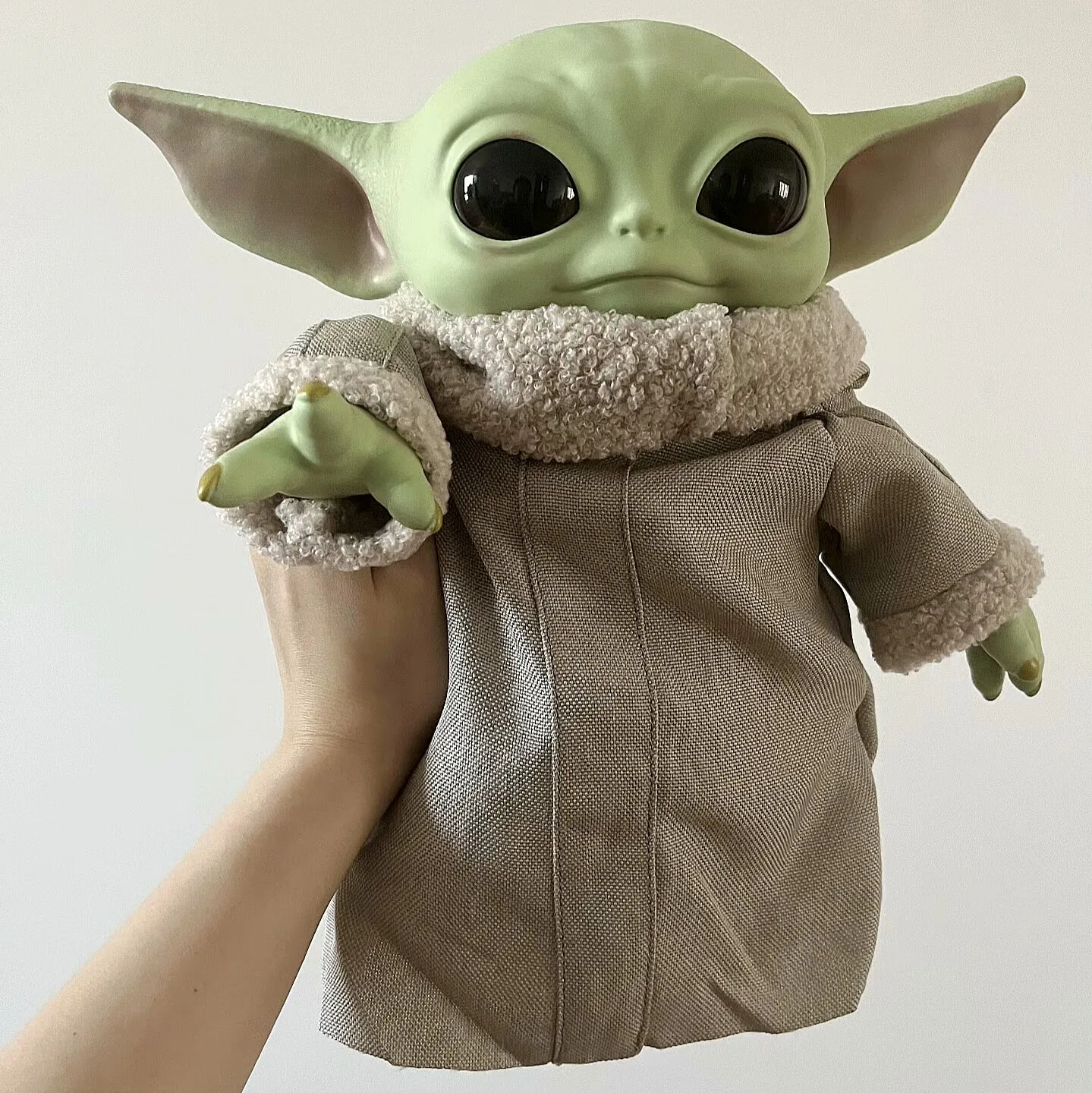 17CM 28cm Star Wars Yoda Baby Grogu Actionfigur Niedliches Plüschmodell auf Lager Geburtstagsgeschenk für Jungen The Mandalorian Sammlerpuppe – Detail 4