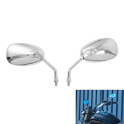 Motorcycle 10mm Mirror For YAMAHA FZ6N FZ1N MT-01 MT-03 VMAX 1700 1200 XJR 400 1200 1300 XVS 1100 1900 1600 XV1700