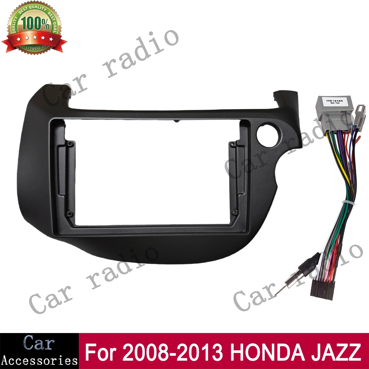 

Для HONDA JAZZ 2008-2013: 9-дюймовая автомагнитола Android, рамка для головного устройства, панель приборной панели, накладка на приборную панель