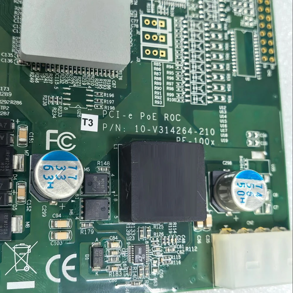 

PCI-E POE ROC PE-100X 4-портовая гигабитная Ethernet-карта POE POE-1004