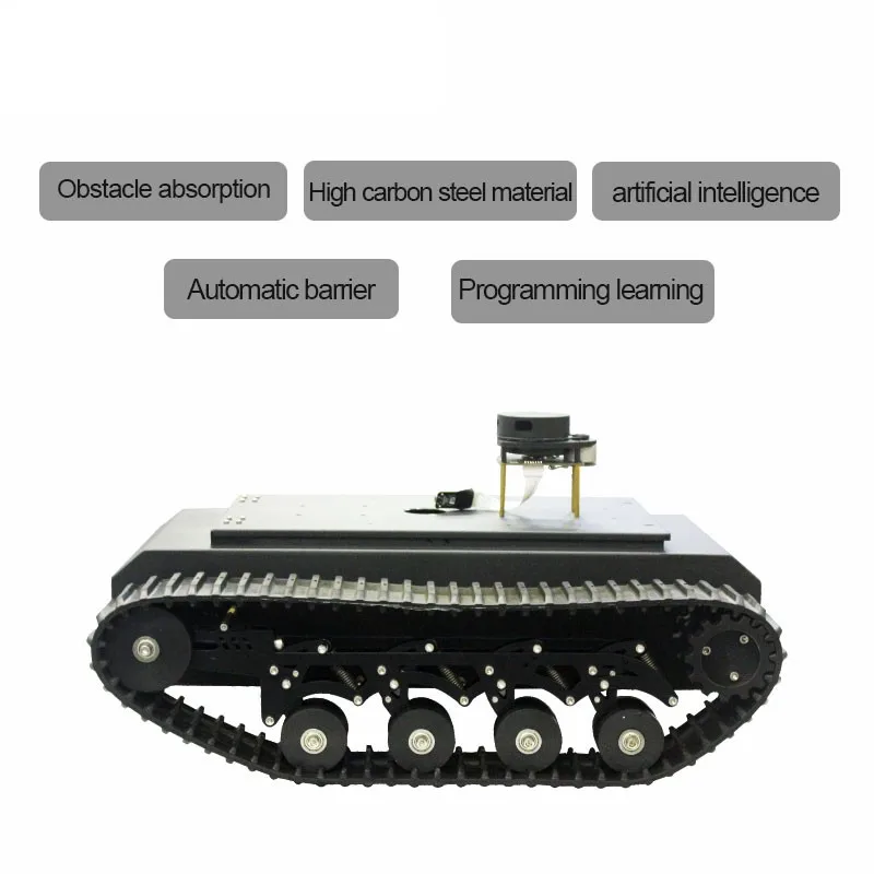 ROS TR500 Robot Tank Chassis Tracked Vehicle Chassis Max Load 20KG Suspension System Assembled