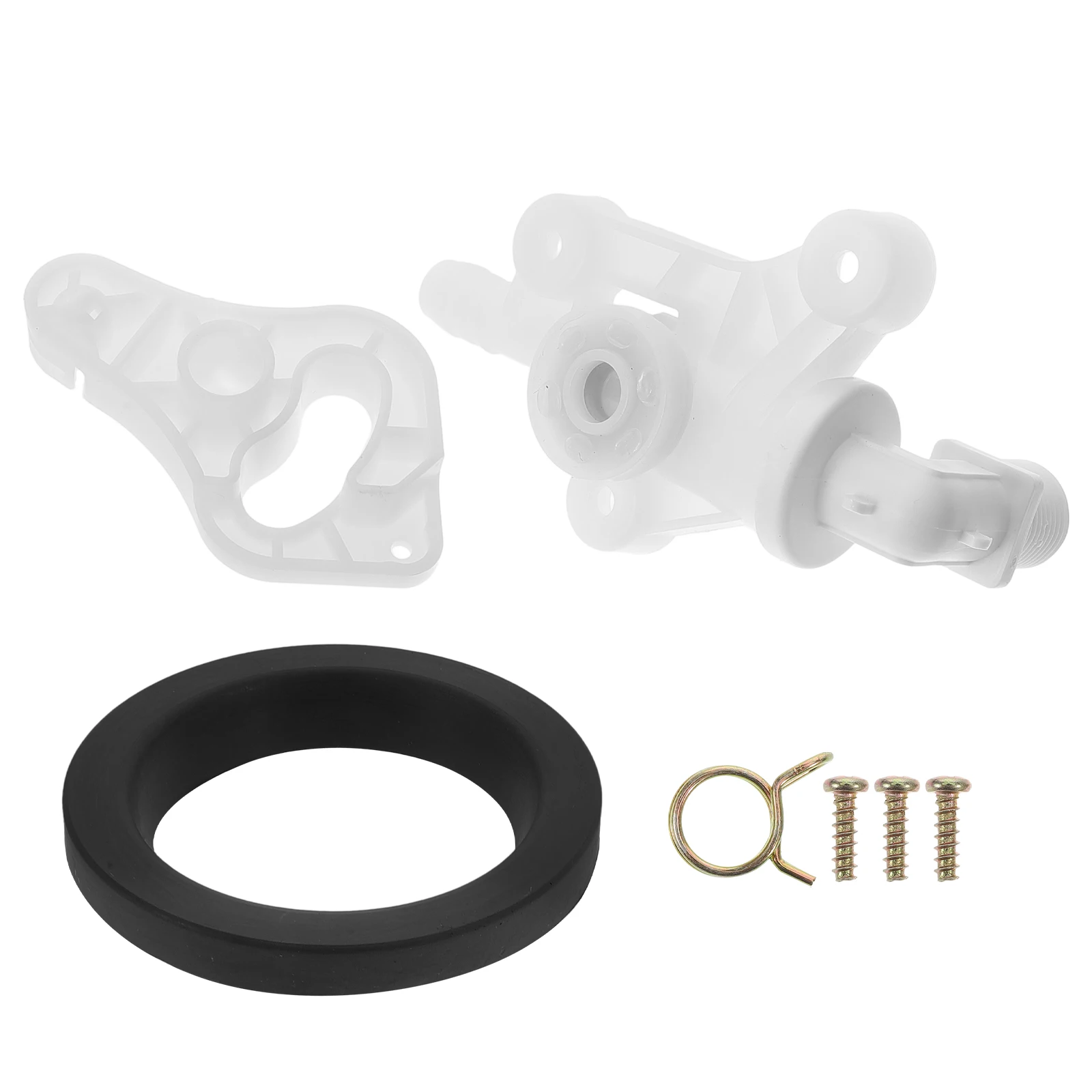 

Toilet Water Assembly Compatible Durable Materials Waste Ball Valve Gasket Water Assembly Parts Fittings