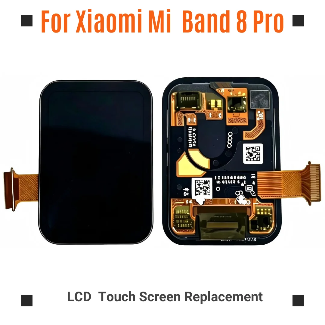 For Xiaomi Mi Band 8 Pro LCD Display Touch Screen Replacement For Xiaomi Mi Band 8 Pro
