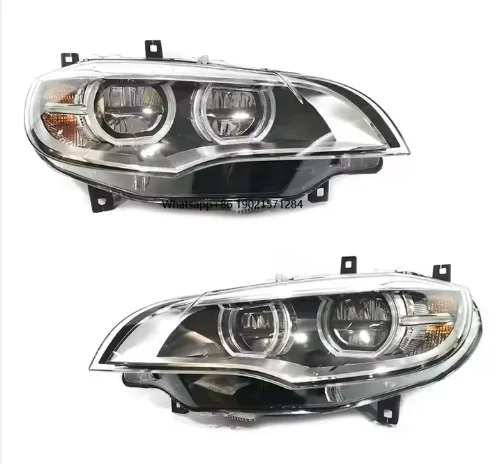 

Srumdy новые светодиодные лампы «ангельские глазки», фары, автозапчасти для фар для X6 E71 2008-2014, 6000k, цветовая температура