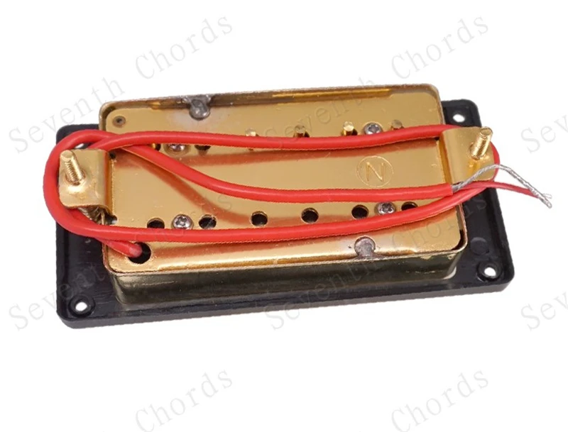 1 Paar Goldene Doppelspulen-Elektrogitarren-Tonabnehmer, Gitarrenzubehör, Teile für Musikinstrumente, Humbucker-Gitarren-Tonabnehmer – Detail 16