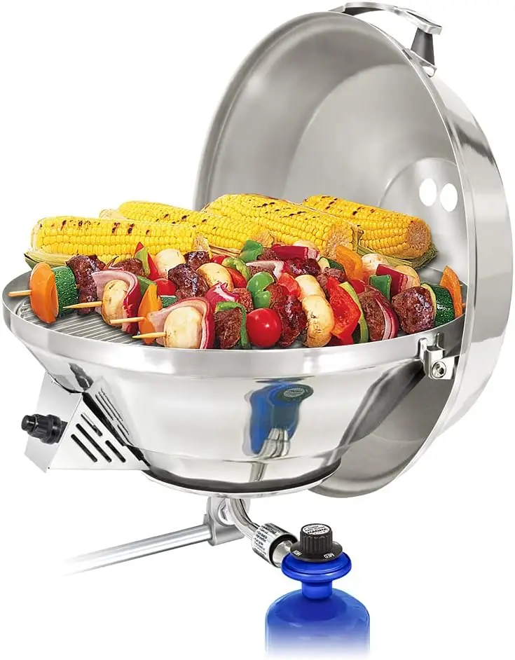 

Marine Kettle 3, Combination Stove & Gas Grill, Propane Portable Oven