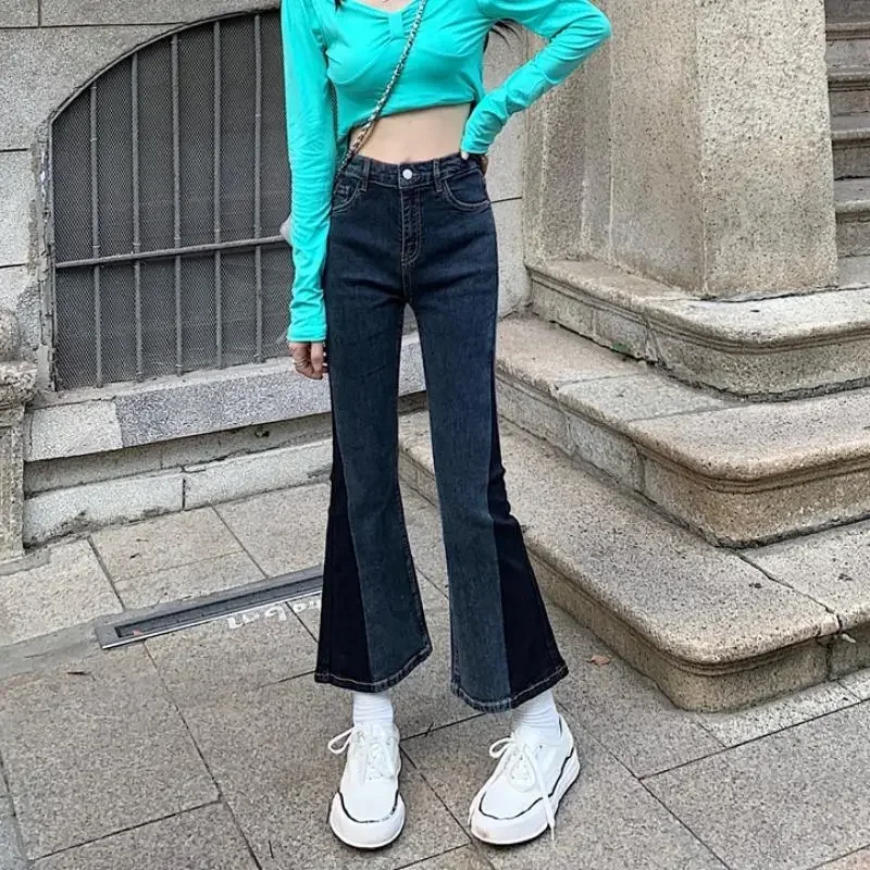 

Flare Bell Bottom Pants for Women High Waist Shot Womens Jeans Trousers Flared Cheap Top Selling Chic and Elegant Good Quality Z