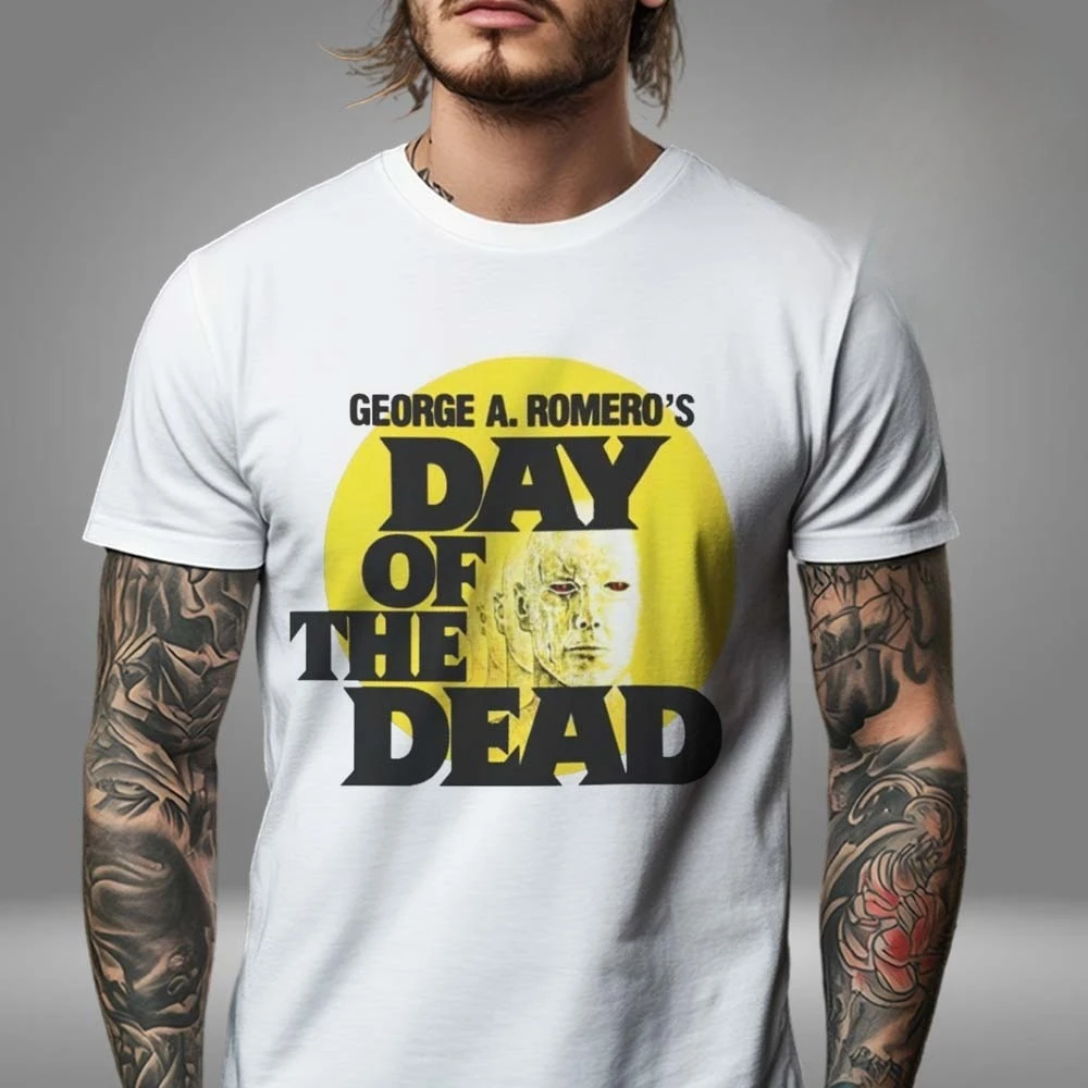 

Футболка унисекс Iron Fortress Records Day of The Dead Movie Horror, элитный роскошный топ для мужчин и женщин Y2k