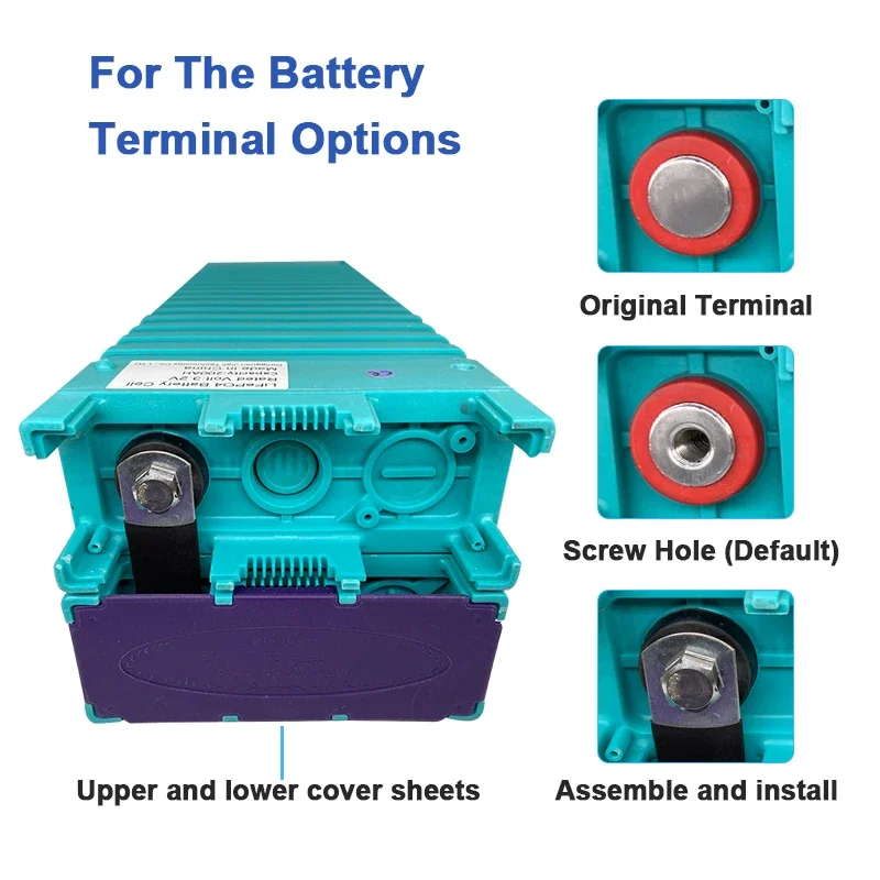 Lfp 200Ah Grade A Lithium Ion Battery Pack Prismatic Catl 3C 48V 24V 12V 3.2V Lifepo4  Cell