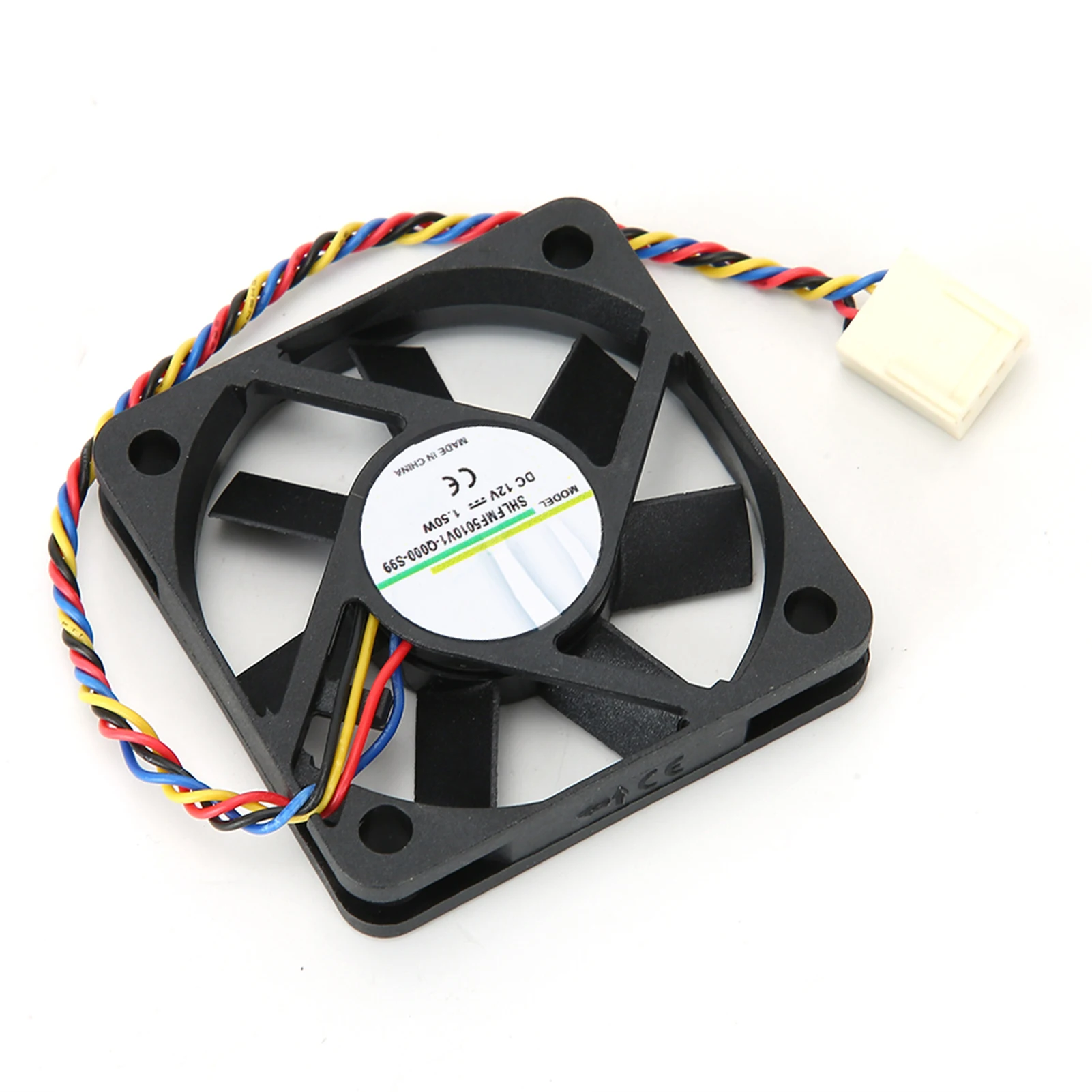 3800RPM Cooling Fan 5CM 12V 1.50W 4PIN Heat Sink Fan Cooling System for Injection Molding Frame SHLFM5010V1-Q000-S99 PC Parts