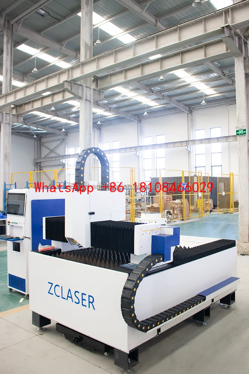 Portable 1390 Metal Cutter Fiber Laser Cutting Machine Small Size 2000W/3000W/6000W Supports AI/BMP/PLT Hiwin Brand Guide