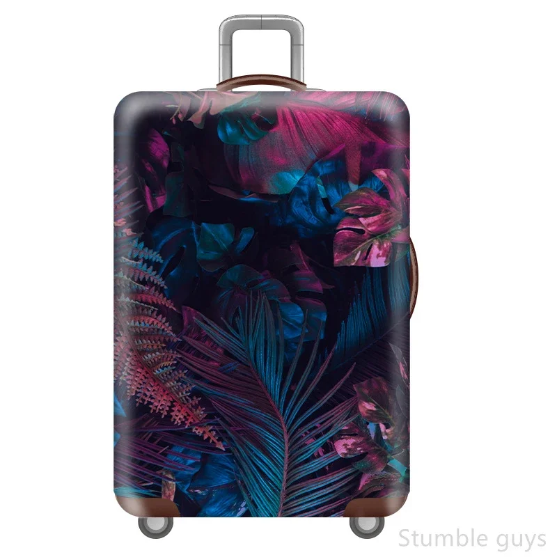 

Эластичный пылезащитный чехол для чемодана, защитный, устойчивый к царапинам, растягивающийся чехол для багажа, полезный для путешествий, подходит для чемоданов 18-32 дюймов.