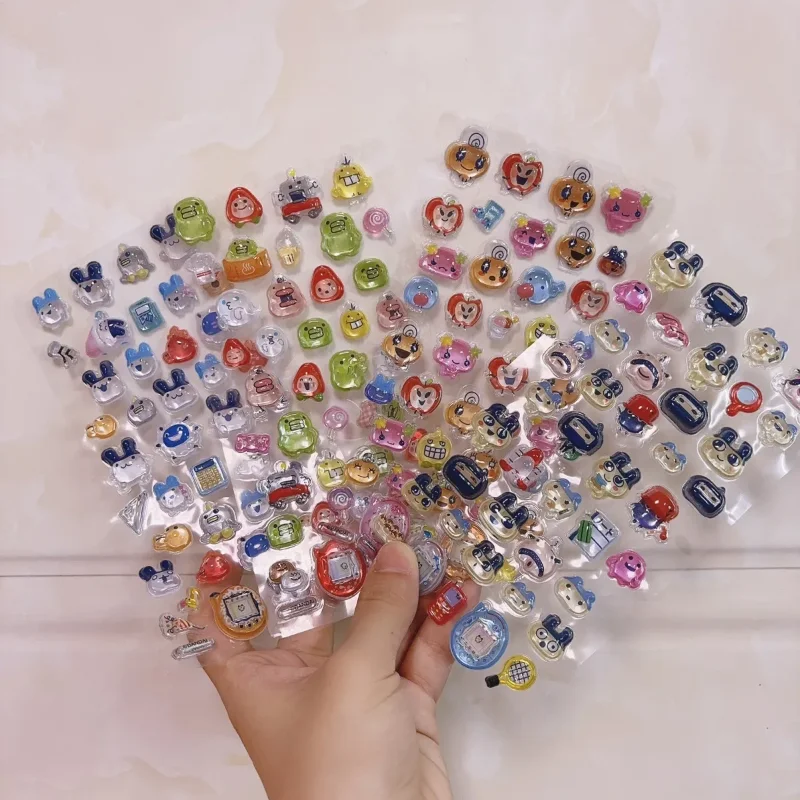 النمط الياباني لطيف الكرتون تماغوتشي المحيط الإغاثة كريستال ملصق فتاة الكرتون جراب هاتف الكمبيوتر Diy لاصقة تزيين #2