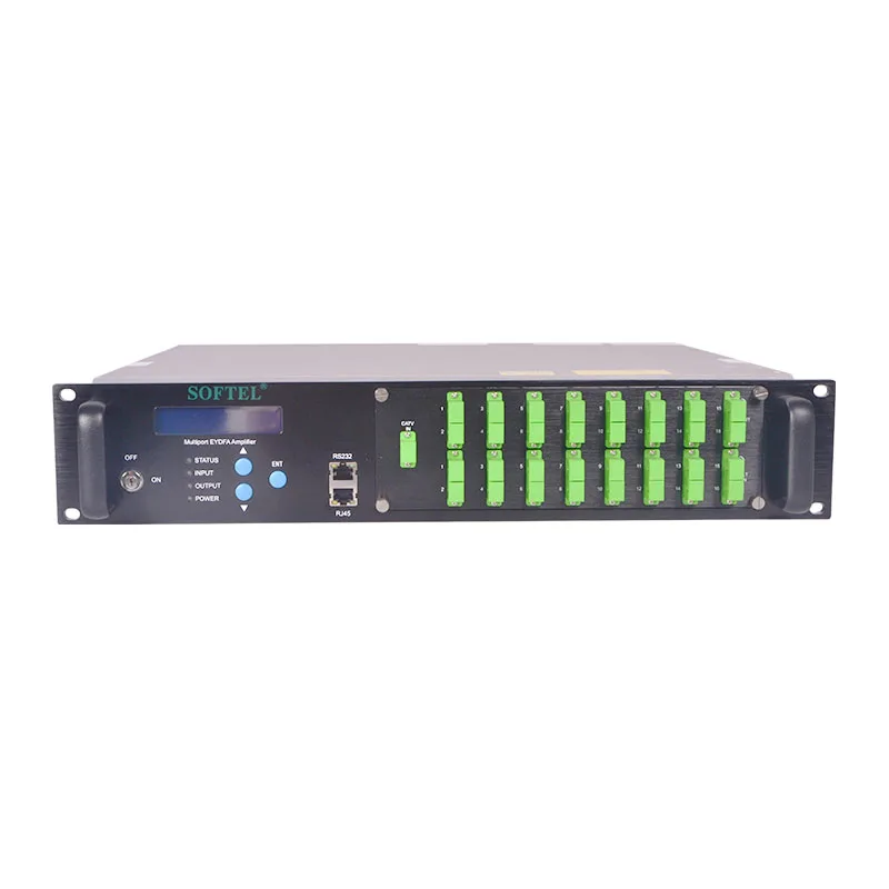 Products subject to negotiationSoftel EPON/GPON EDFA Optical Amplifier 1550nm CATV Fiber Optic Signal Amplifier